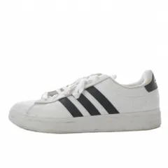 アディダス adidas GRAND COURT 2.0 SHOES スニーカー ローカット レザー US9.5 ホワイト ブラック GW9195 /YO18 ■SH