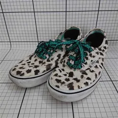 ◇ Θ バンズ Vans エラ ComfyCush レオパード柄 スニーカー 24.0cm レディース E  【1512100001973】