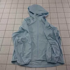 ◇ Θ ユニクロ UNIQLO ブルー系パーカー Mサイズ メンズ E  【1512190006414】