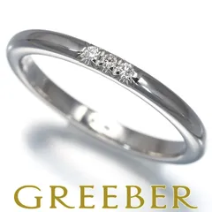 ティファニー リング ダイヤ ダイヤモンド フォーエバー クラシックバンド ウェディング 3P 2mm 9号 Pt950 #184907