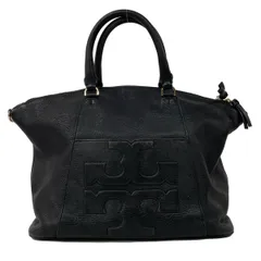 TORY BURCH(トリーバーチ) ハンドバッグ - 黒 レザー