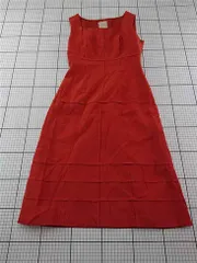 ◇ ⊂ シビラ Sybilla ノースリーブワンピース レッド系 Mサイズ レディース E  【1512190013016】