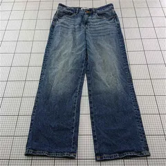 ◇ Θ ザラ ZARA デニムパンツ EUR38 USA6 MEX28 ワイドジーンズ レディース E  【1512190012989】