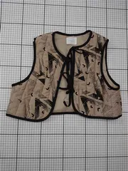 ◇ Θ フィーカ FIKA. 幾何学柄ベスト Mサイズ レディース E  【1512220071023】