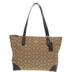 50 COACH コー千 シグネチャー ハンドバッグ トートバッグ - メルカリ
