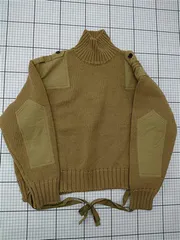 ◇ ⊇ ザラ ZARA SRPLS ミリタリー風ニットセーター ベージュ系 メンズ E  【1512220073447】