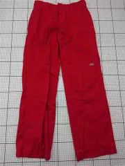 ◇ Θ ディッキーズ Dickies ワークパンツ レッド系 メンズ 30インチ E  【1512220073263】