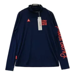 サイズ：LL LE COQ GOLF ルコックゴルフ  ハイネック 長袖Tシャツ  ネイビー系 [240101600272] ゴルフウェア レディース ストスト