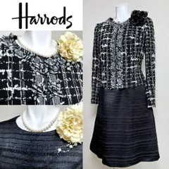 ◎当日発送可能【美品】ハロッズ　セレモニー　格子チェック