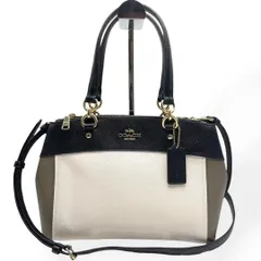 未使用級　COACH コーチ 2WAY ハンドバッグ　ショルダーバッグ　レザー