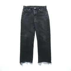 Levi's 90年代 USA製 ブラック デニムパンツ ジーンズ L デニム 505 REGULAR FIT STRAIGHT LEG 40505-4159 カットオフ