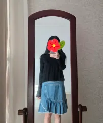 LAP デニム スカート サイズM