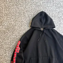 STUSSY / 90’s OZ製 Design hoodie オールドステューシー　白タグ　クラウン　アームロゴ　パーカー　ストリート SK8 ビンテージ　プルオーバー