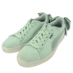 PUMA プーマ スニーカー 表記サイズ:23 リボン/スエード    グリーン レディース / 240001183553