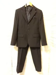 M13 オリバーハウス 150cm ピンストライプスーツ 3点セット