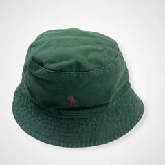 POLO RALPH LAUREN ポロラルフローレン / リバーシブルバケットハット ポニー刺繍 POLOロゴ