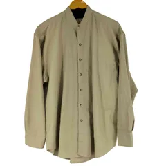 ユーズドフルギ USED古着 PALET L/S バンドカラーシャツ メンズ import：L 