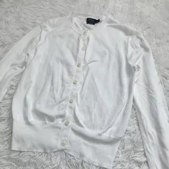 ラルフローレン　カーディガン　ホワイト