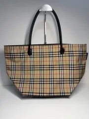 バーバリー ブルーレーベル トートバッグ ノバチェック柄