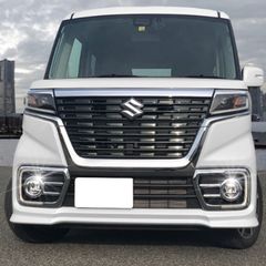 スズキ スペーシアカスタムMK53S デイライト、フォグランプカバー