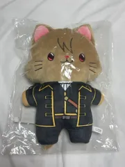 銀魂 沖田総悟 BIG猫 ぬいぐるみ ビニールあり