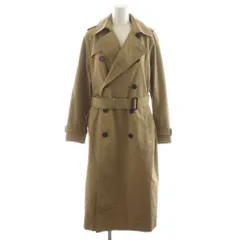 ハイク HYKE 24SS TRENCH COAT REGULAR FIT トレンチコート ロング丈 ベルト付き 1 ベージュ 241-17443 /AN38
