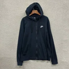 ナイキ カジュアル 刺繍 ロゴ フード ジップアップ M A04697