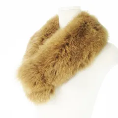 サガフォックス SAGA FOX ファーティペット フォックスファー 毛皮 茶 ブラウン /CK14 ■GY11