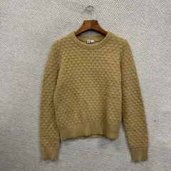 ユニクロ U ルメール ラウンドネック ウール ニット セーター M A04702