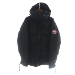 カナダグース CANADA GOOSE カムループス 4078JM R ダウンジャケット 長袖 ジップアップ フード ロゴ M 紺 ネイビー ■GY18 /MQ