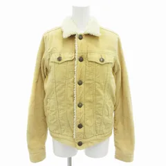 ロデオクラウンズ Rodeo Crowns トラッカージャケット 中綿 ブルゾン 裏ボア コーデュロイ 長袖 2 黄色 イエロー /IY ■GY39のサムネイル