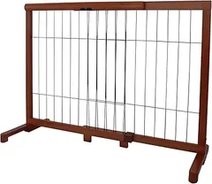 【開封済・未使用品】ONE MODE ペットゲート JPG-67 ブラウン/ブラック