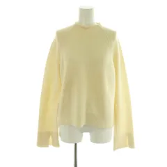 セオリー Theory CANON KARINELLA ニット セーター S オフホワイト 白 モックネック ラグランスリーブ 袖スリット /AG ■OS