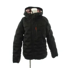 ワークマン フィールドコア FieldCore ダウンジャケット S 黒 ブラック 長袖 キルティング フード付き /LP ■GY58