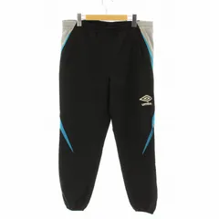 アンブロ UMBRO TR サーモクロスウーブンパンツ イージー テーパード ナイロン L 黒 ブラック UBA2038P ■MA /EEのサムネイル