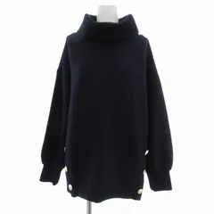 m.f.editorial white label セーター ニット プルオーバー M 紺 ネイビー /UO