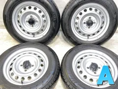 155/80R14 88/86N LT 
ヨコハマ ブルーアースVAN　RY55 
トヨタ純正 AL 
14x5.0  100-4穴 
中古タイヤ サマータイヤ ホイールセット 4本セット
 s14251220601