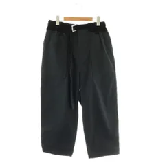 サカイ sacai SCM-039 Pre Cotton Oxford Pants パンツ テーパード ジッパーフライ コットン 0 紺 黒 /NR ■OS ■SHのサムネイル