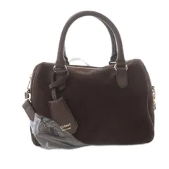 ラシット RUSSET スエード2WAYミニボストンバッグ ショルダーバッグ ハンドバッグ 茶