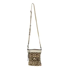COACH コーチ シグネイチャーショルダーバッグ K05J-7082 ベージュ -