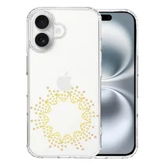 iPhone16 ケース クリア キラキラ スマホケース 側面ソフト 背面ハード ハイブリッド 