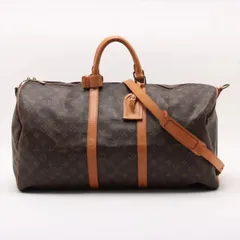 美品 ルイヴィトン モノグラム キーポル バンドリエール55 M41414 2WAY ボストン バッグ 斜め掛け 出張 旅行 メンズ MMM DA52-6【中古】