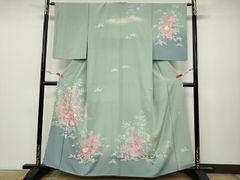 訪問着・付け下げ 花柄 特Hオ - メルカリ