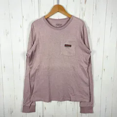 【Women's L ブラウン系】 2021 Patagonia ( パタゴニア ) ロング スリーブ ワーク ポケット Tシャツ Long Sleeved Work Pocket T Shirt STYM ヘンプ ウェア トップス インナー シ