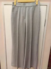 M17　セオリーリュクス　Theory luxe　美シルエットのキレイめカラーパンツ　ウール混　仕事着にもぴったり　小さいサイス