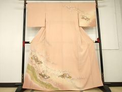 国宝 大浦天主堂 作家物 訪問着 金駒 金彩 紋意匠 やまと扱い 正絹 