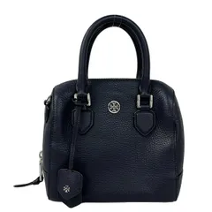 TORY BURCH(トリーバーチ) ハンドバッグ - ネイビー レザー