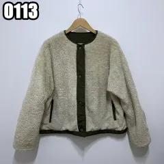 リバーシブル フリース アウター ジャケット