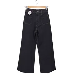 ザラ ZARA ZW COLLECTION WIDE-LEG ハイライズ デニムパンツ レディース  34