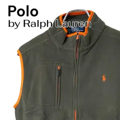 Polo by Ralph Lauren ポロ ラルフローレン フリースベスト 150 キッズ ジュニア フルジップ フォレストグリーン グリーン ナイガイ製 0000925OC